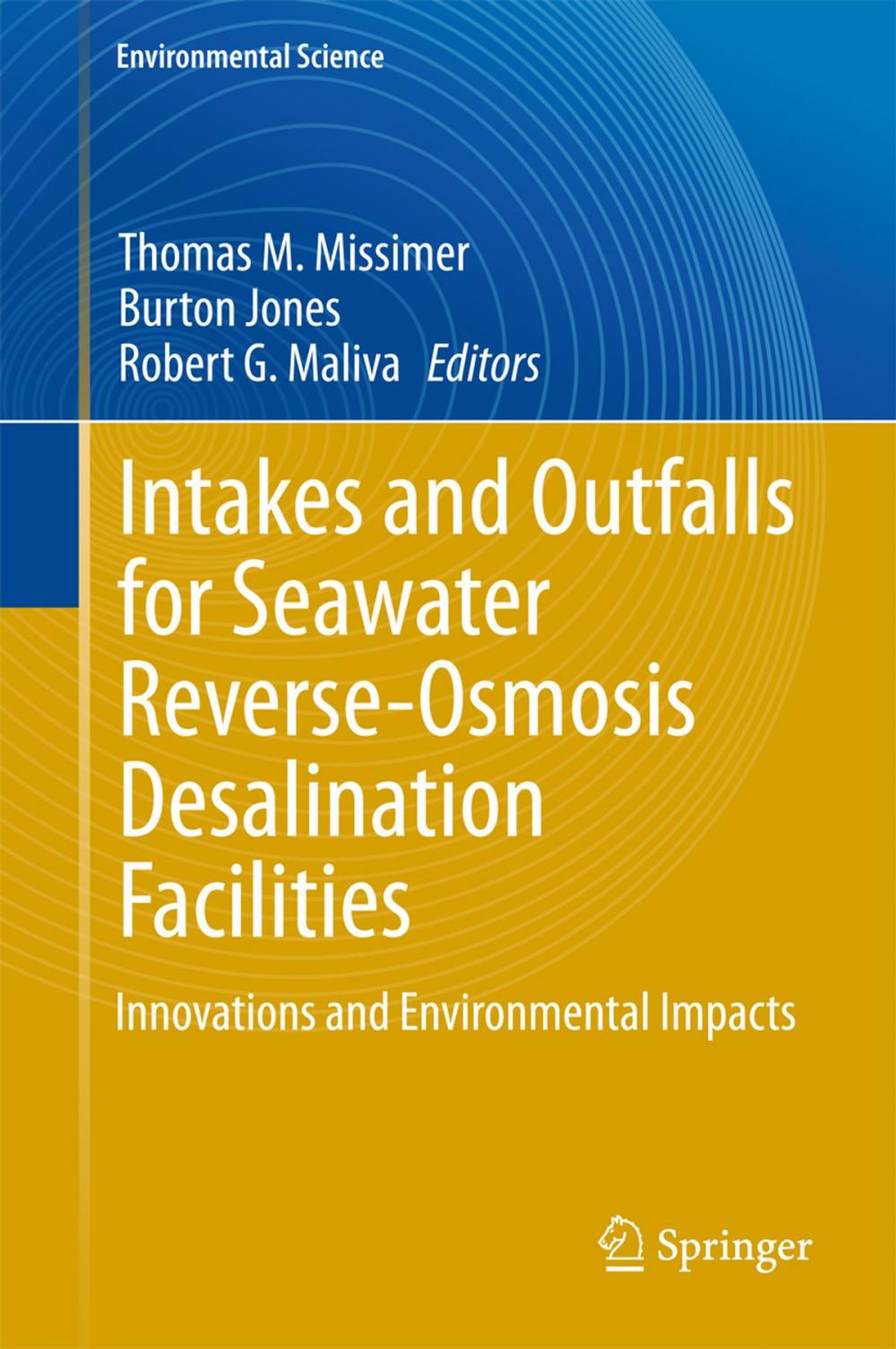 Big bigCover of Intakes and Outfalls for Seawater Reverse-Osmosis Desalination Facilities