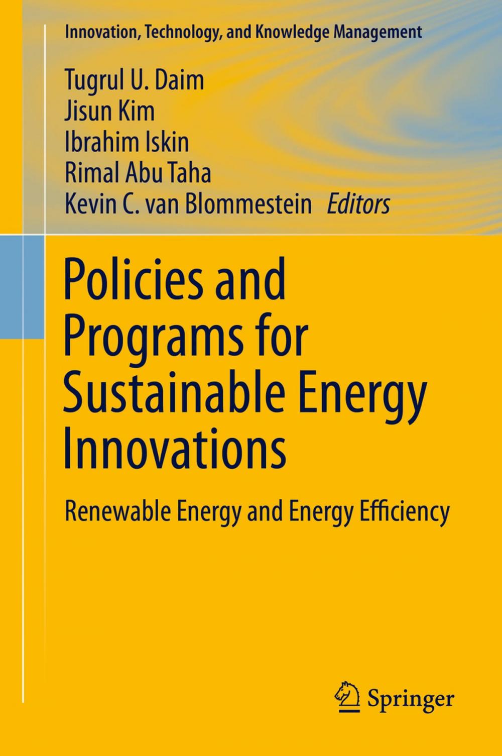 Big bigCover of Policies and Programs for Sustainable Energy Innovations