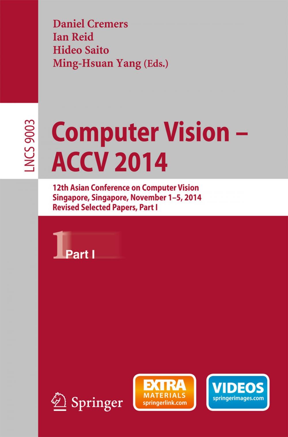 Big bigCover of Computer Vision -- ACCV 2014