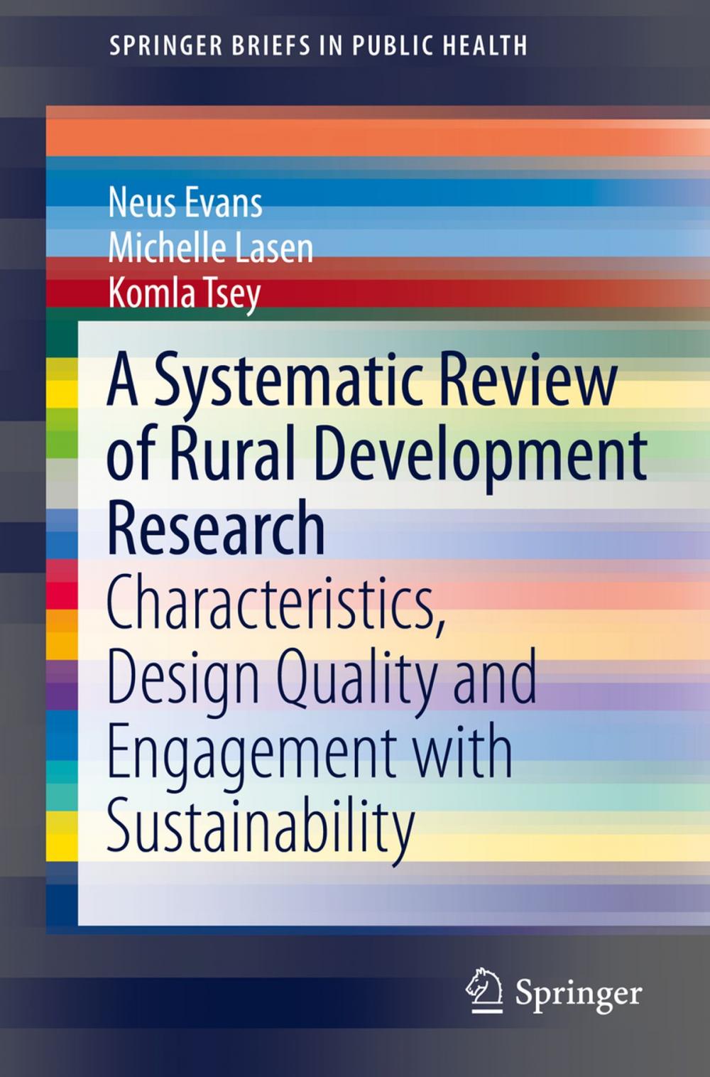 Big bigCover of A Systematic Review of Rural Development Research