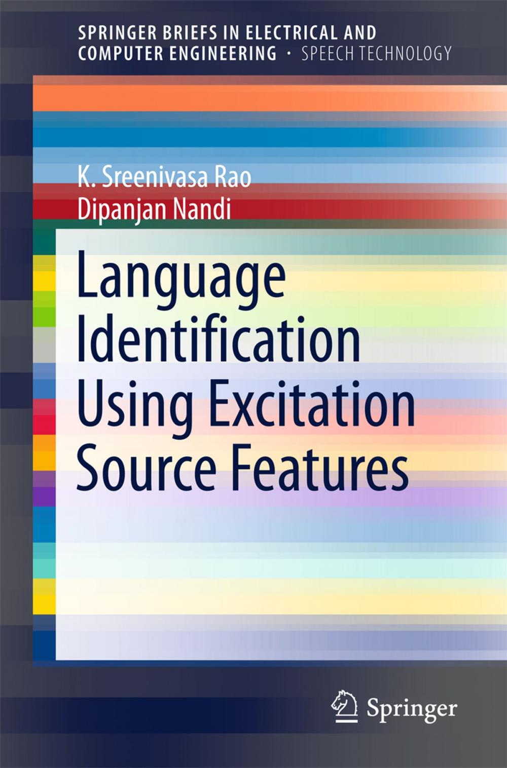 Big bigCover of Language Identification Using Excitation Source Features