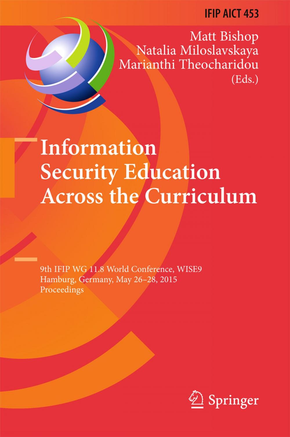 Big bigCover of Information Security Education Across the Curriculum