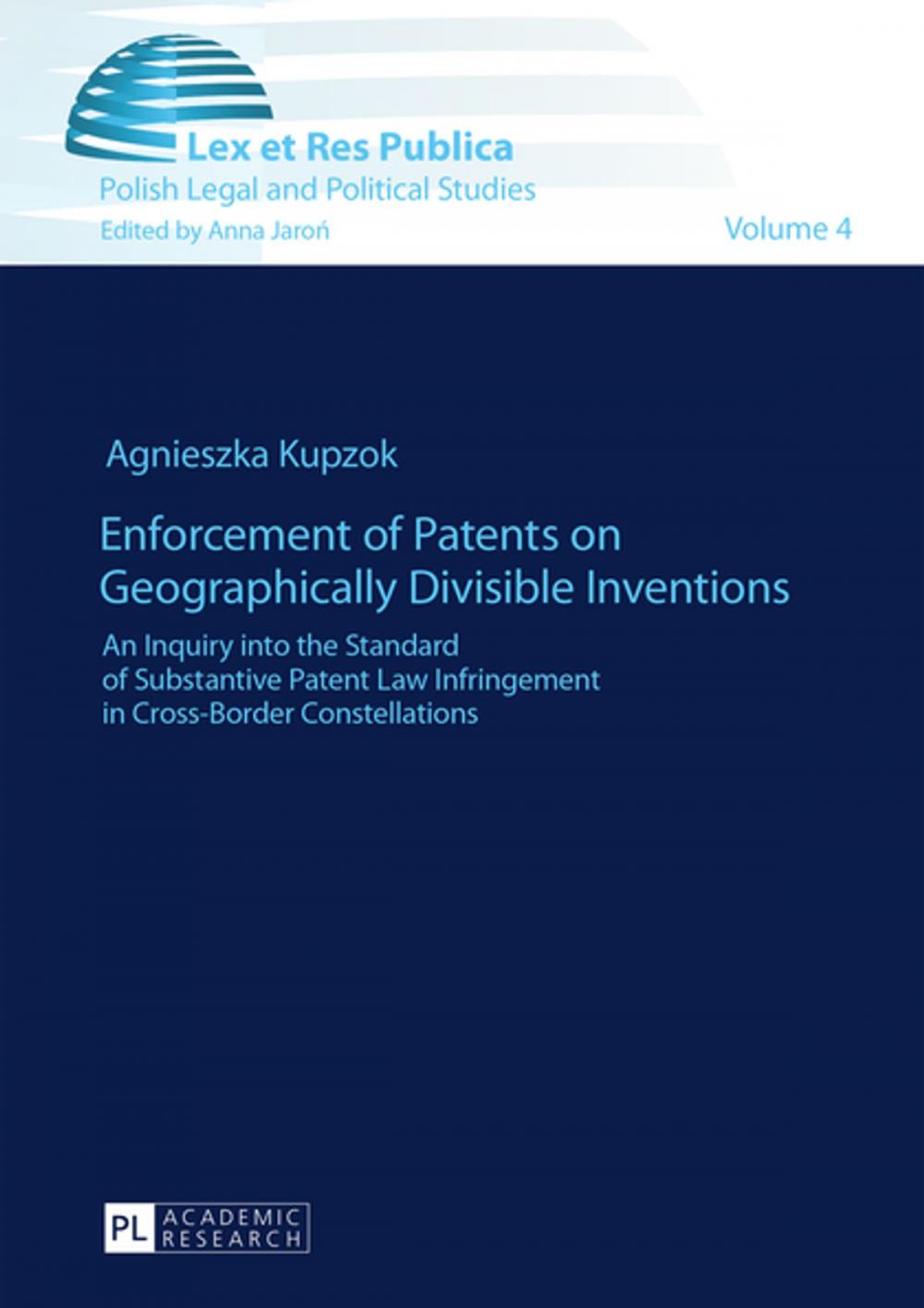 Big bigCover of Enforcement of Patents on Geographically Divisible Inventions