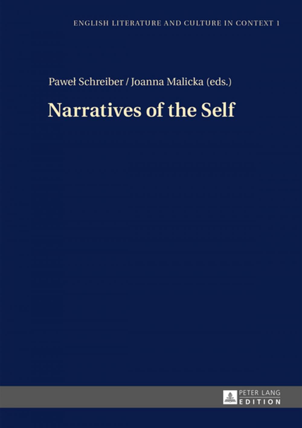 Big bigCover of Narratives of the Self