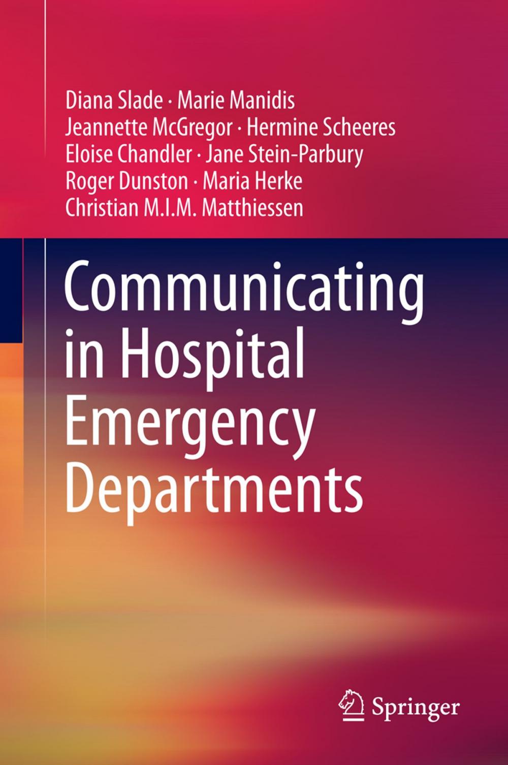 Big bigCover of Communicating in Hospital Emergency Departments