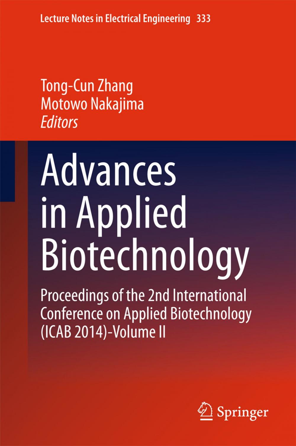 Big bigCover of Advances in Applied Biotechnology