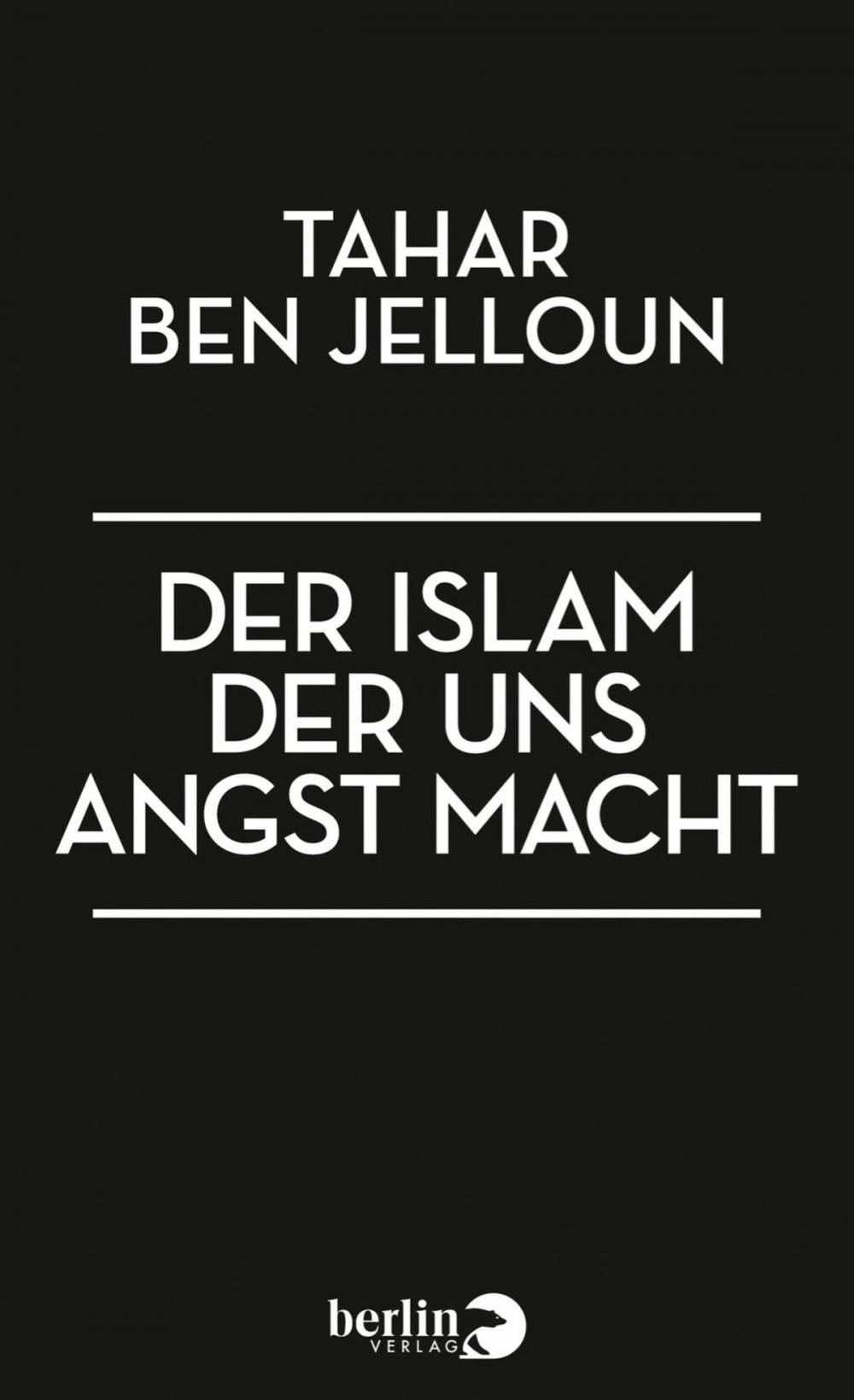 Big bigCover of Der Islam, der uns Angst macht