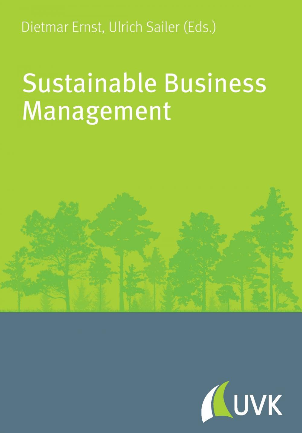 Big bigCover of Sustainable Business Management