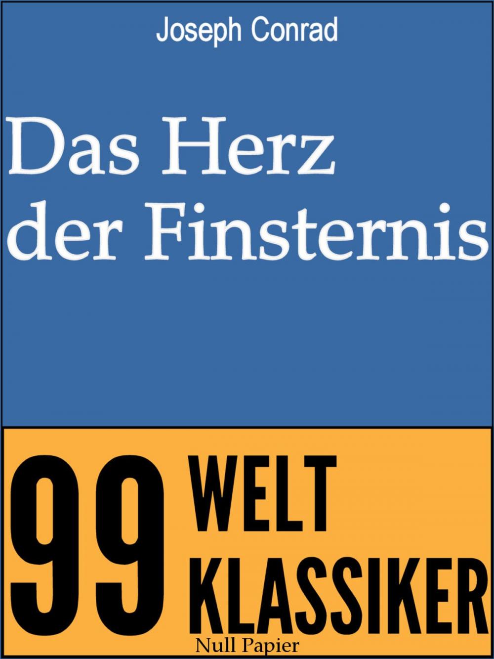 Big bigCover of Das Herz der Finsternis