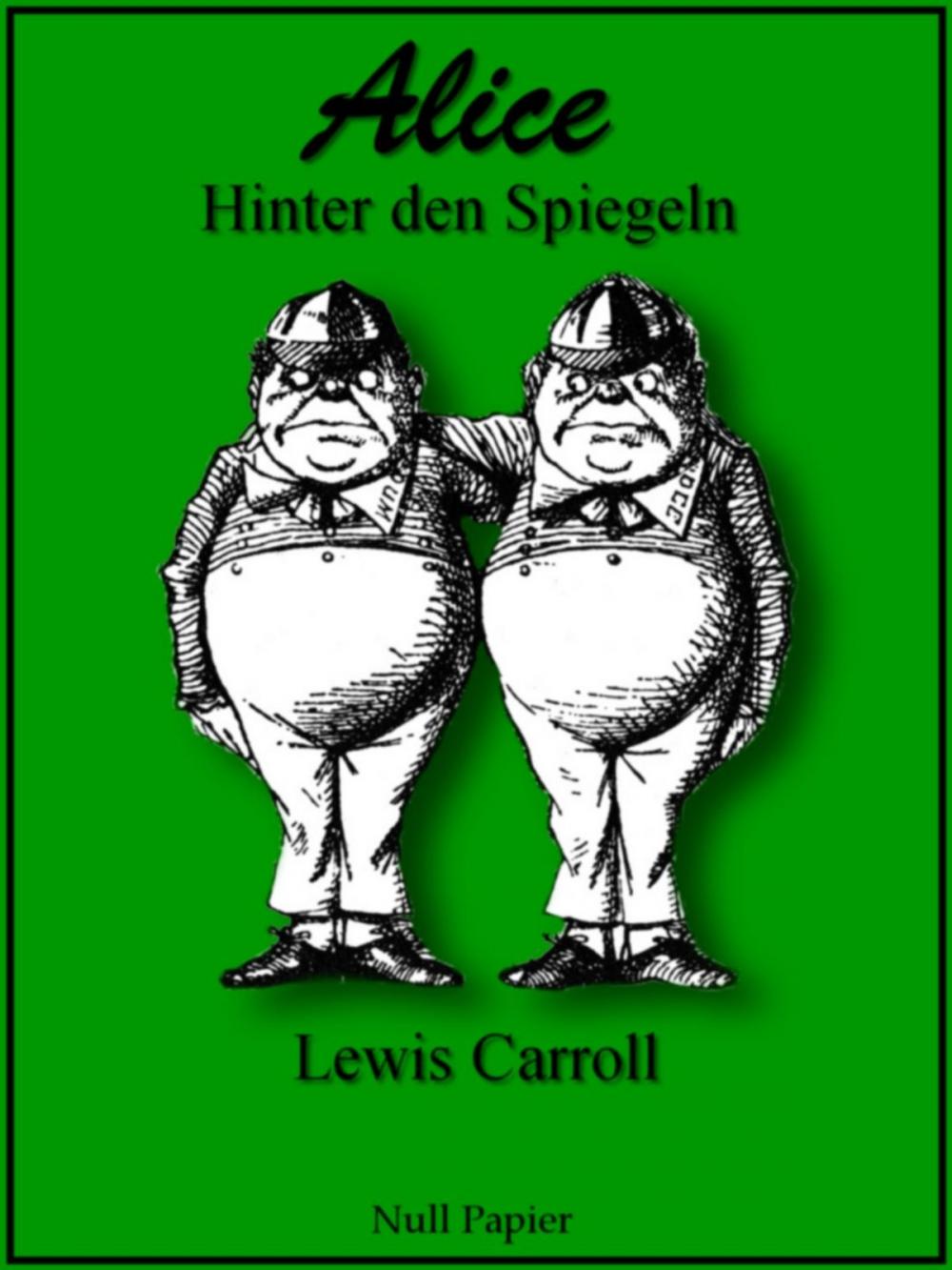 Big bigCover of Alice hinter den Spiegeln