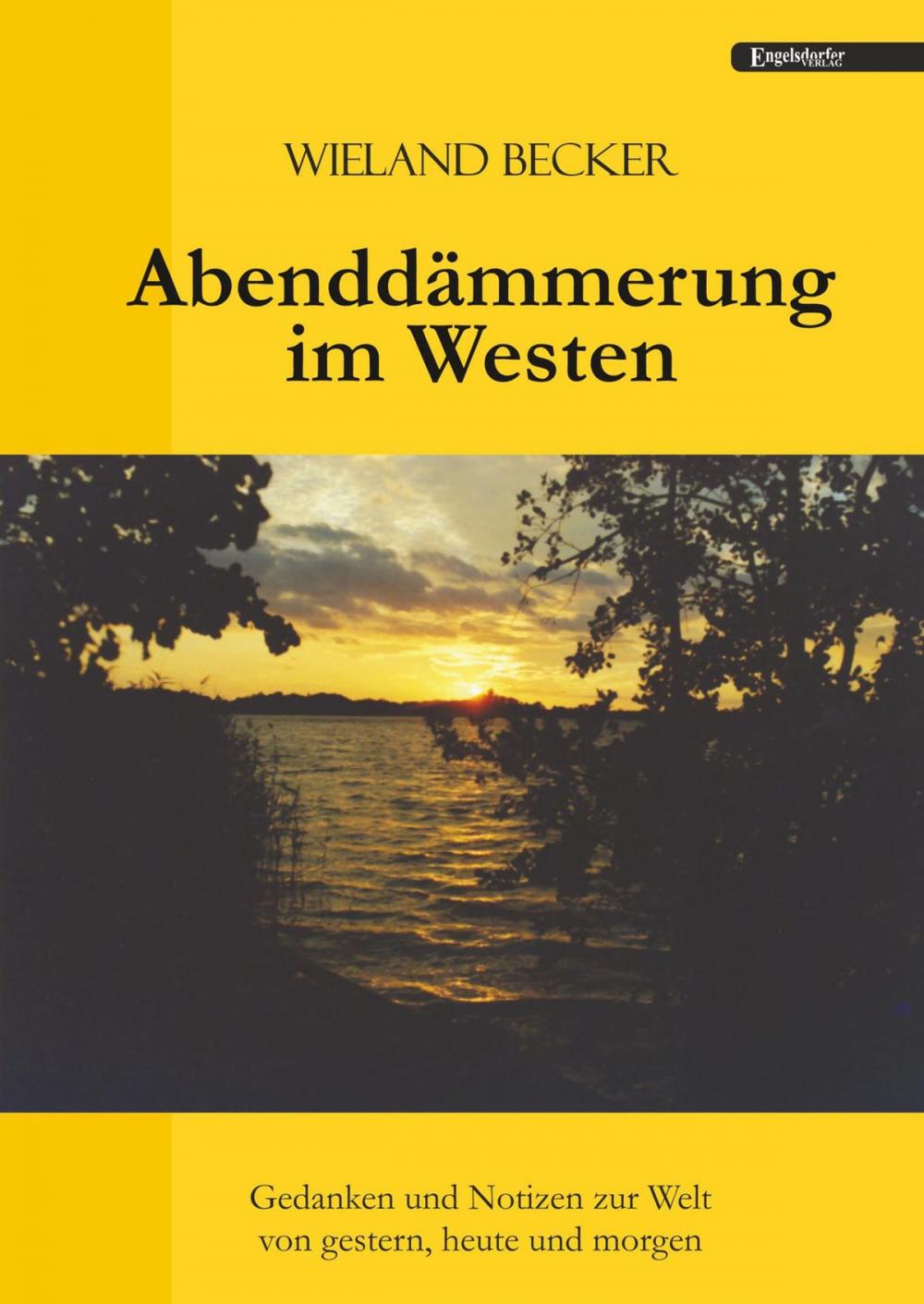 Big bigCover of Abenddämmerung im Westen