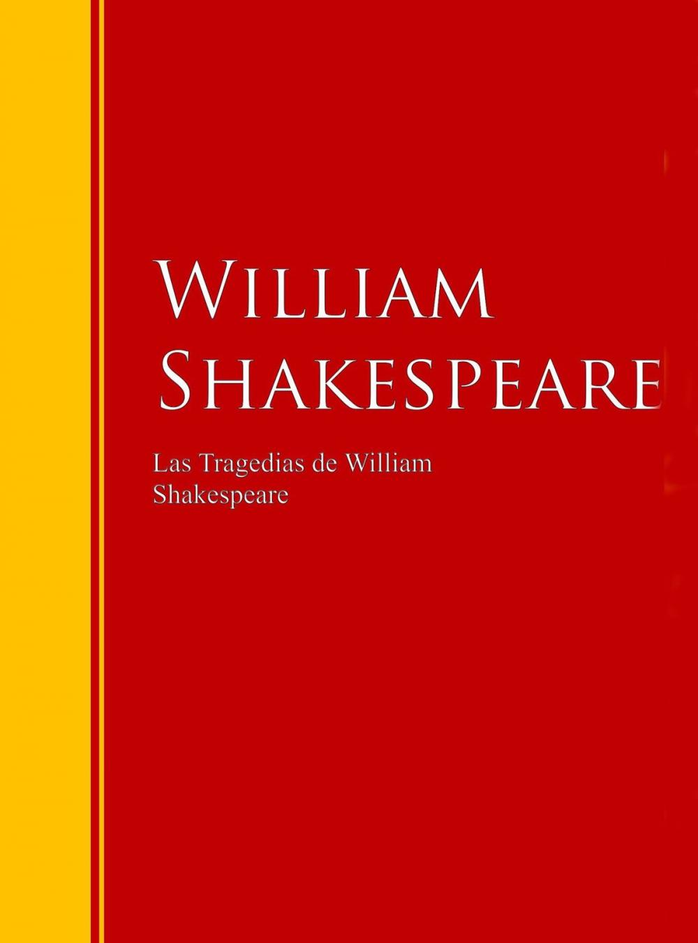 Big bigCover of Las Tragedias de William Shakespeare