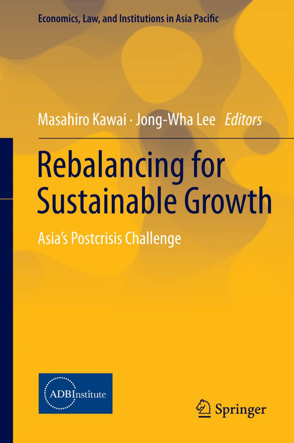 Big bigCover of Rebalancing for Sustainable Growth