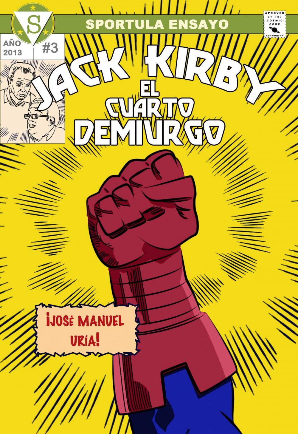 Big bigCover of Jack Kirby. El cuarto demiurgo