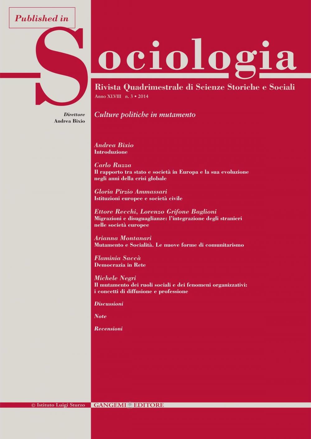 Big bigCover of Istituzioni europee e società civile