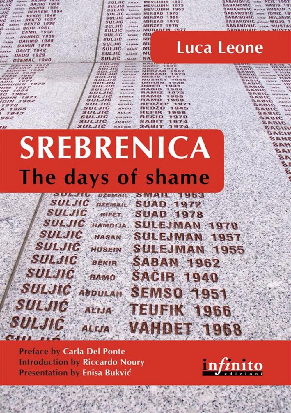 Big bigCover of Srebrenica. The days of shame