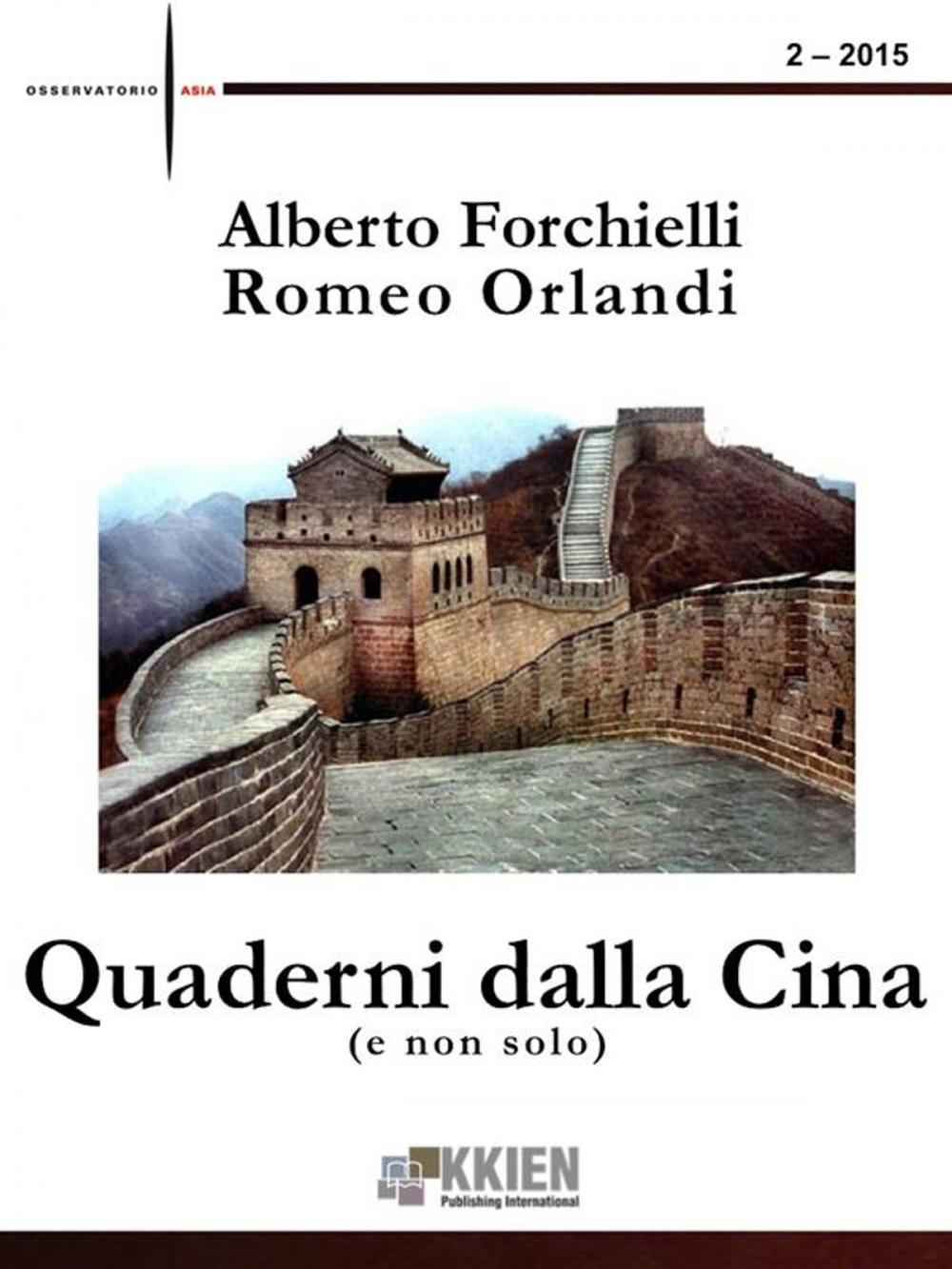 Big bigCover of Quaderni dalla Cina (e non solo) 2-2015