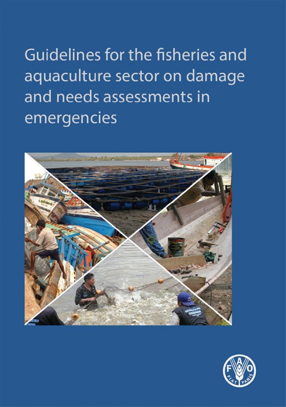 Big bigCover of Guidelines for the Fisheries and Aquaculture Sector on Damage and Needs Assessments in Emergencies