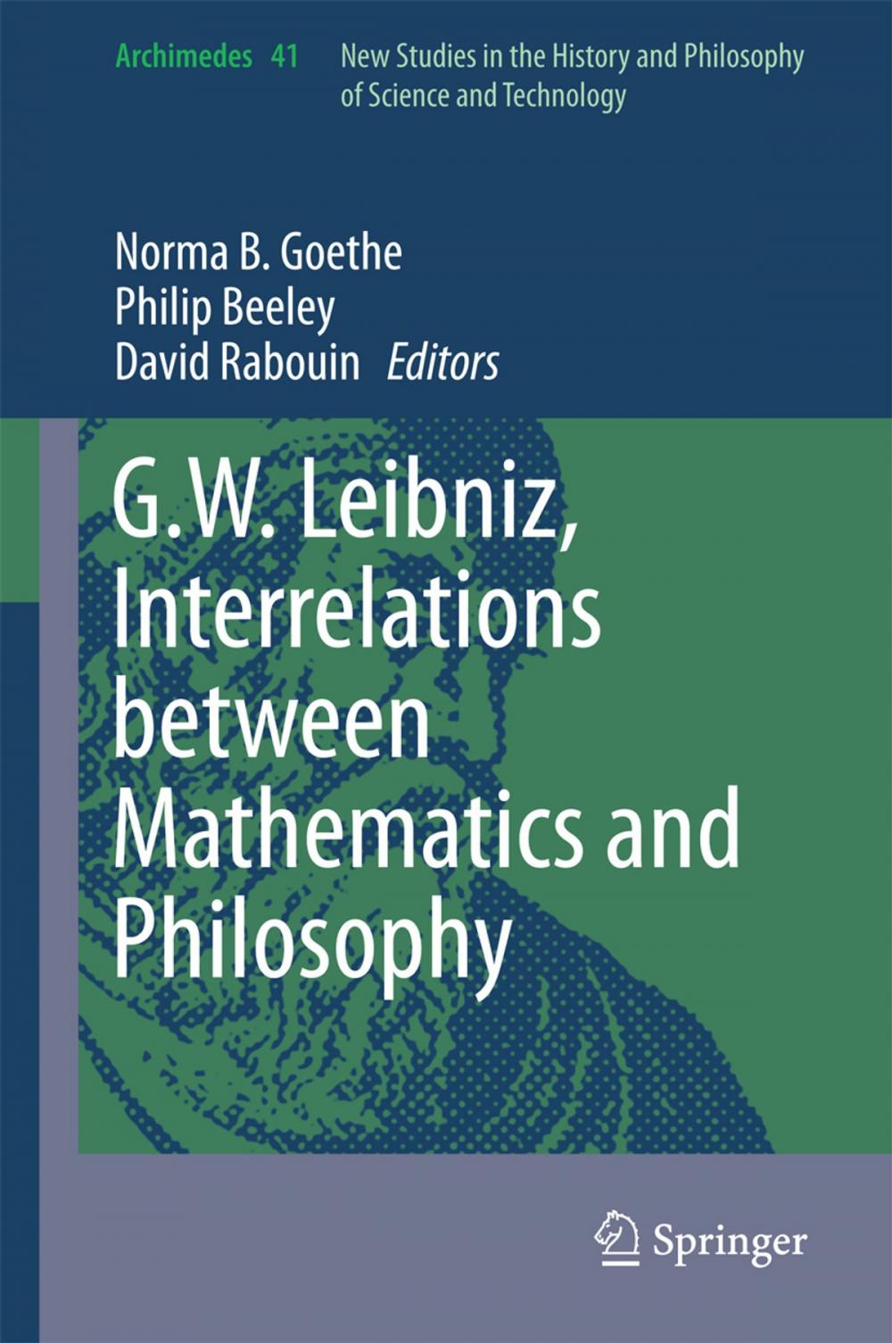 Big bigCover of G.W. Leibniz, Interrelations between Mathematics and Philosophy