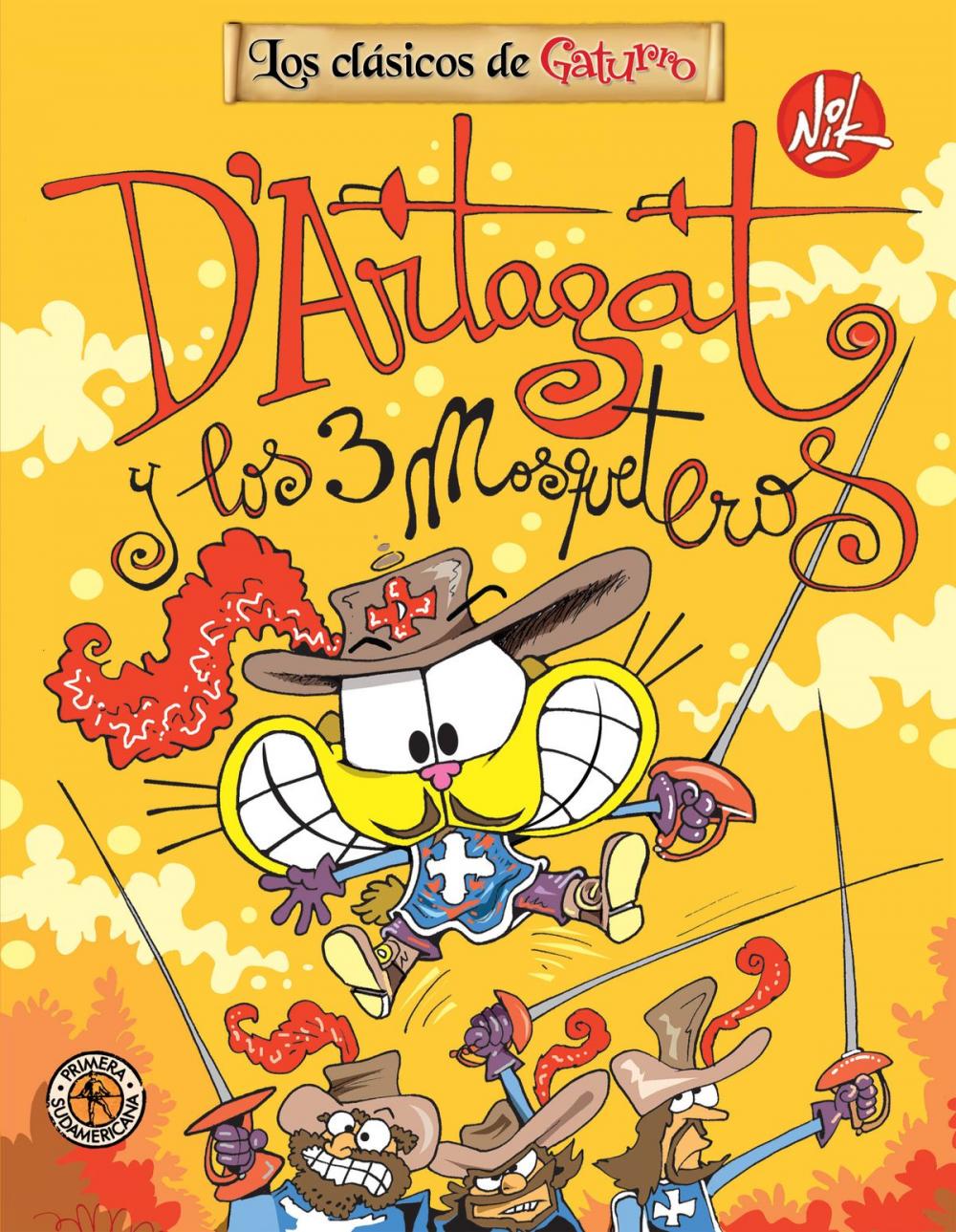 Big bigCover of D'Artagat y los tres mosqueteros