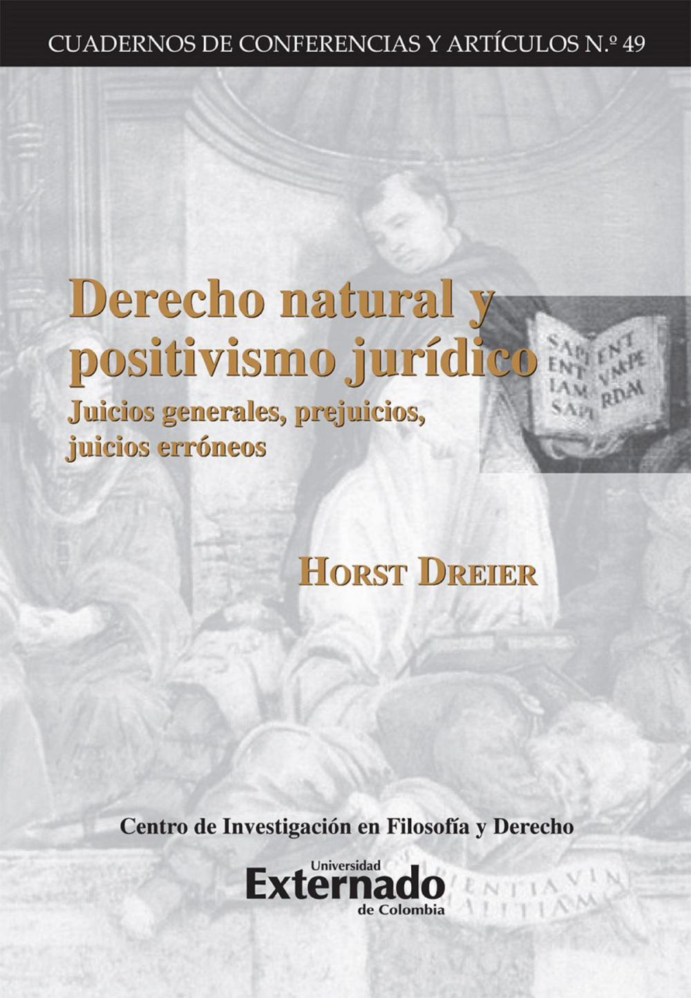 Big bigCover of Derecho natural y positivismo juridico