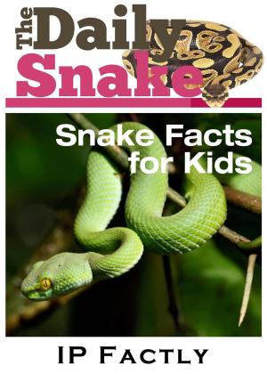Cover of The Daily Snake - Facts for Kids - Great Images in a Newspaper-Style - Snake Books for Children