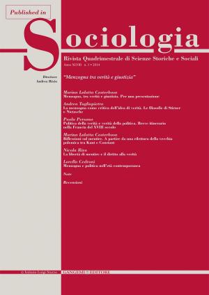 Cover of the book Menzogna e politica nell’età contemporanea by Caterina Bagnato, Giorgio Leone, Giuseppe Valentino, Rossella Vodret