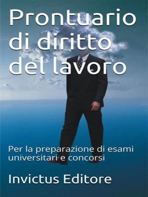 Cover of the book Prontuario di Diritto del Lavoro by Antonio Abate