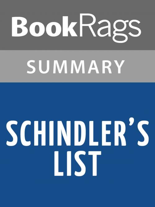 Cover of the book Schindler's List by Thomas Keneally l Summary & Study Guide by BookRags, BookRags