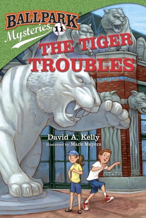 Cover of the book Ballpark Mysteries #11: The Tiger Troubles by David A. Kelly, Random House Children's Books