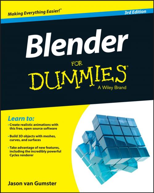 Cover of the book Blender For Dummies by Jason van Gumster, Wiley