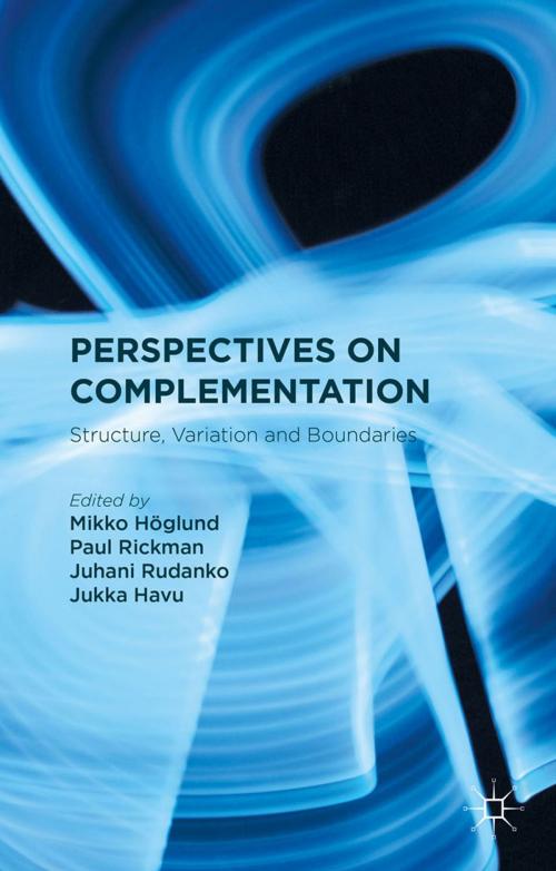 Cover of the book Perspectives on Complementation by , Palgrave Macmillan UK