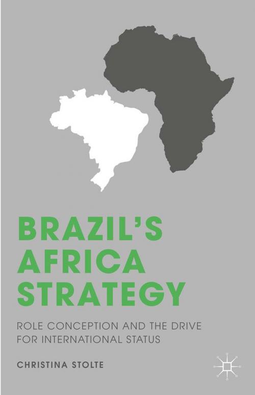 Cover of the book Brazil’s Africa Strategy by C. Stolte, Palgrave Macmillan US