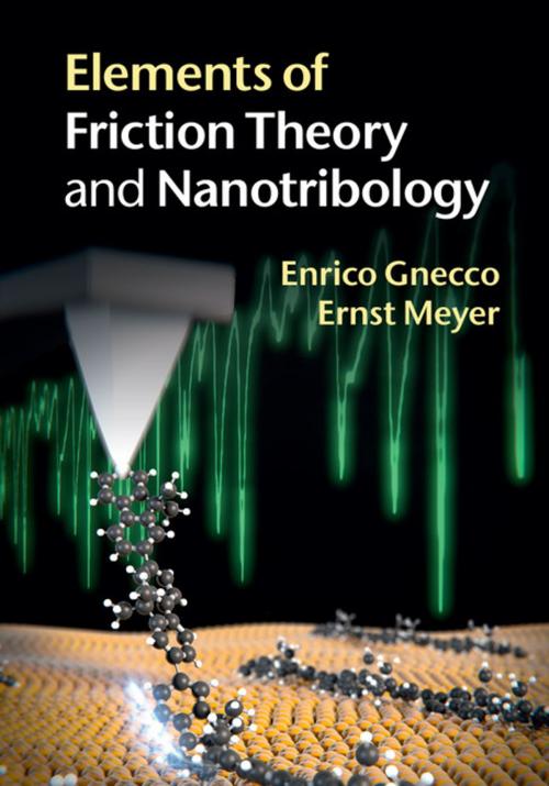 Cover of the book Elements of Friction Theory and Nanotribology by Enrico Gnecco, Ernst Meyer, Cambridge University Press