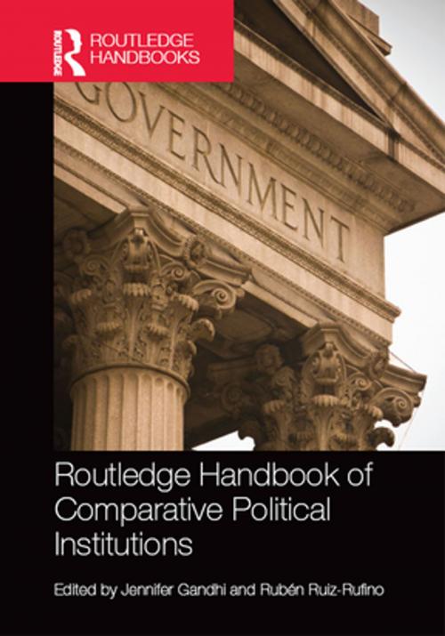 Cover of the book Routledge Handbook of Comparative Political Institutions by , Taylor and Francis