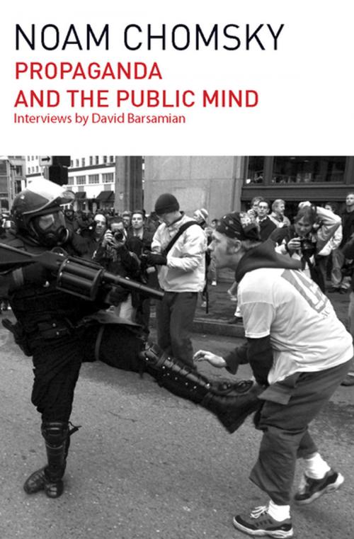Cover of the book Propaganda and the Public Mind by Noam Chomsky, David Barsamian, Haymarket Books