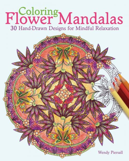 Cover of the book Coloring Flower Mandalas by Wendy Piersall, Ulysses Press