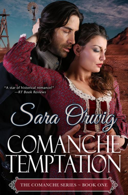 Cover of the book Comanche Temptation by Sara Orwig, Diversion Books