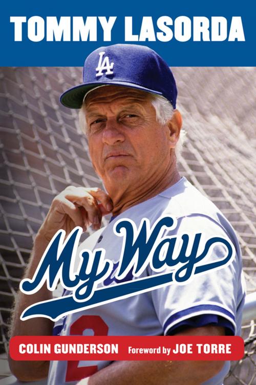 Cover of the book Tommy Lasorda by Colin Gunderson, Triumph Books