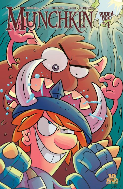 Cover of the book Munchkin #4 by Steve Jackson, Thomas Siddell, Jim Zub, BOOM! Box