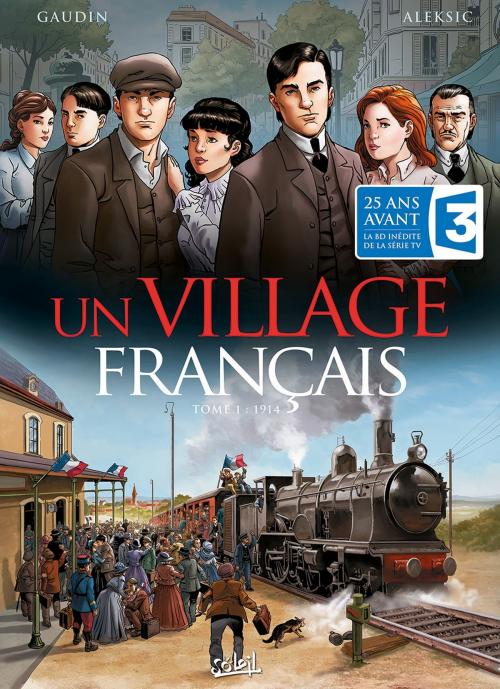 Cover of the book Un village français T01 by Jean-Charles Gaudin, Vladimir Aleksic, Soleil