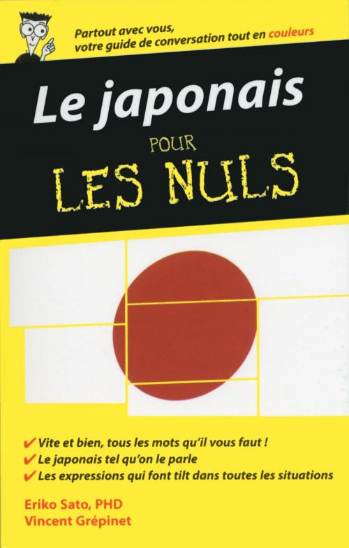 Cover of the book Le japonais - Guide de conversation pour les Nuls, 2ème édition by Eriko SATO, edi8