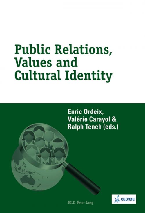 Cover of the book Public Relations, Values and Cultural Identity by , Peter Lang