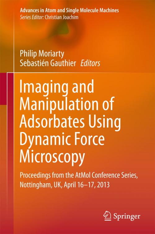 Cover of the book Imaging and Manipulation of Adsorbates Using Dynamic Force Microscopy by , Springer International Publishing