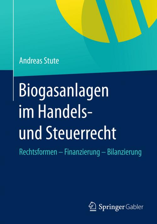 Cover of the book Biogasanlagen im Handels- und Steuerrecht by Andreas Stute, Springer Fachmedien Wiesbaden