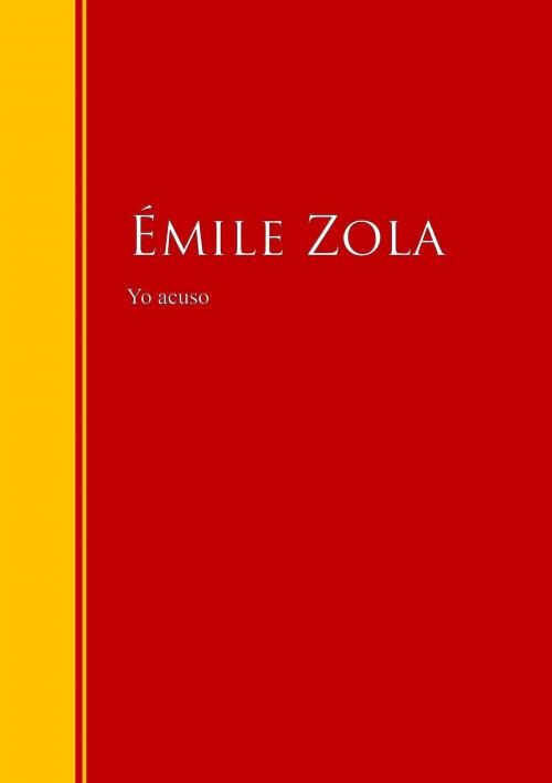 Cover of the book Yo acuso by Emile Zola, IberiaLiteratura