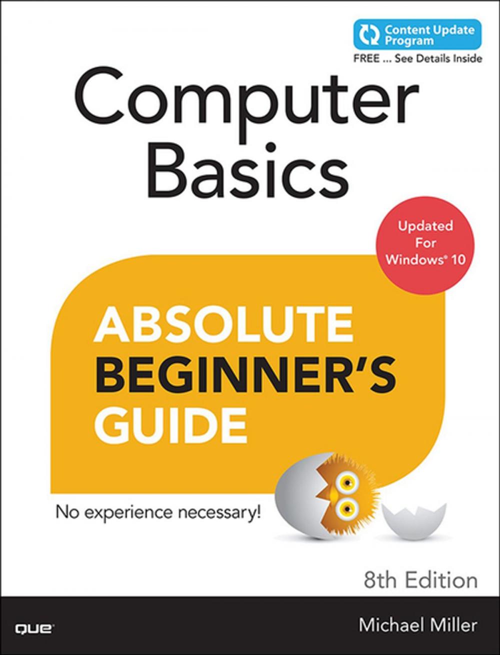 Big bigCover of Computer Basics Absolute Beginner's Guide, Windows 10 Edition (includes Content Update Program)