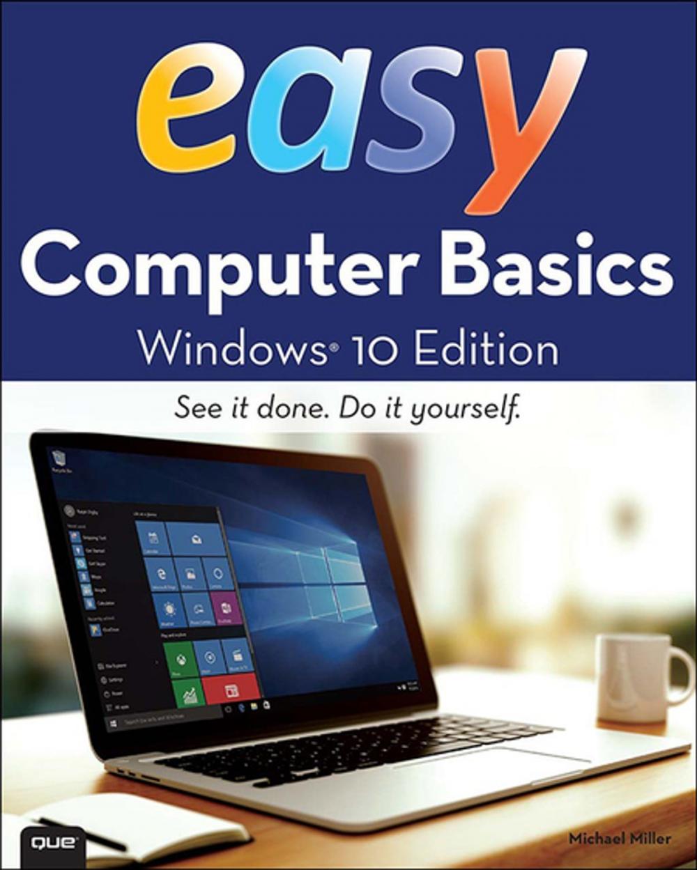 Big bigCover of Easy Computer Basics, Windows 10 Edition