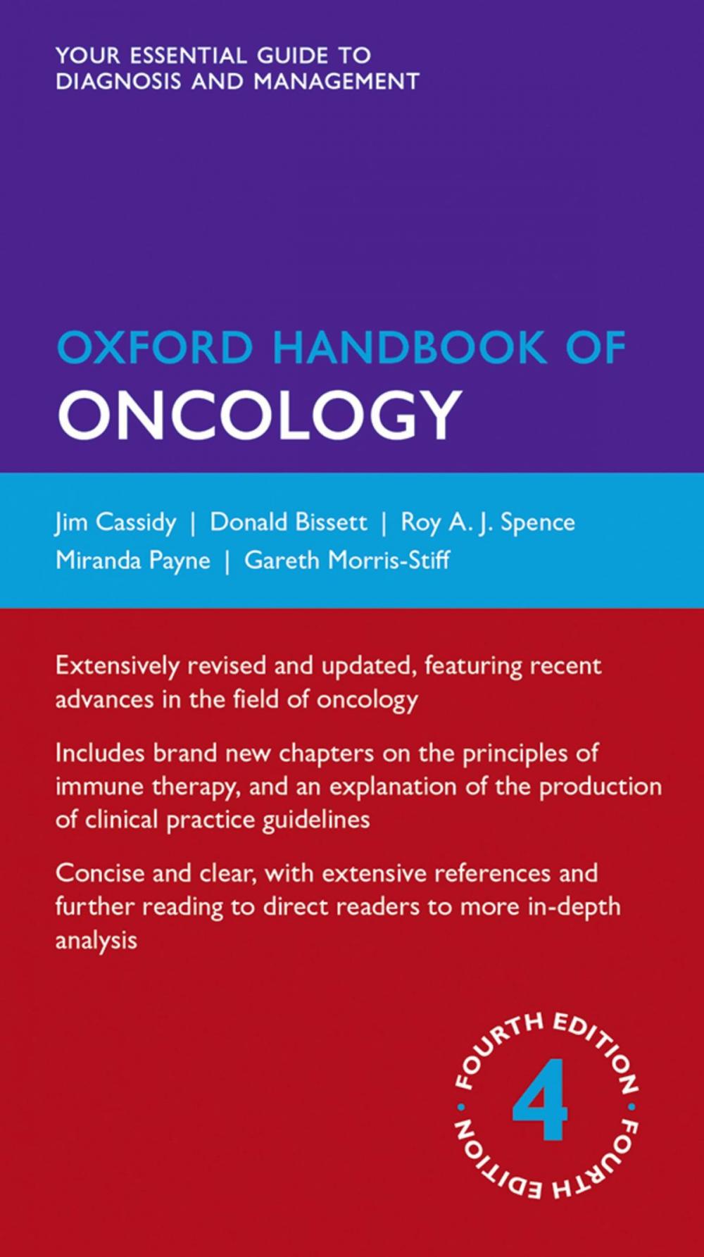 Big bigCover of Oxford Handbook of Oncology