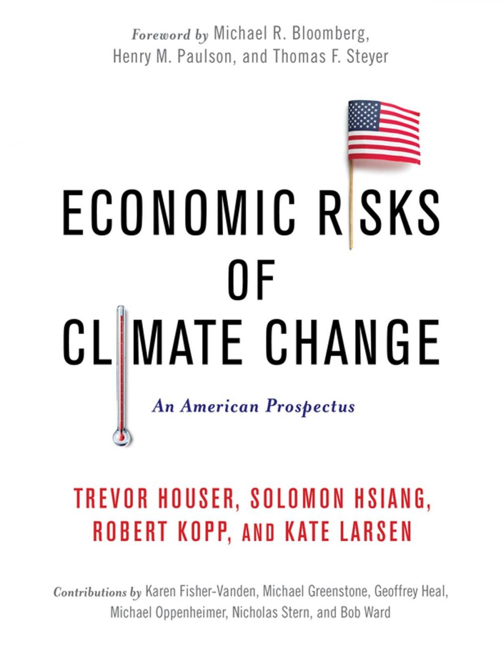 Big bigCover of Economic Risks of Climate Change